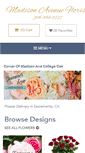 Mobile Screenshot of madisonavenueflorist.net